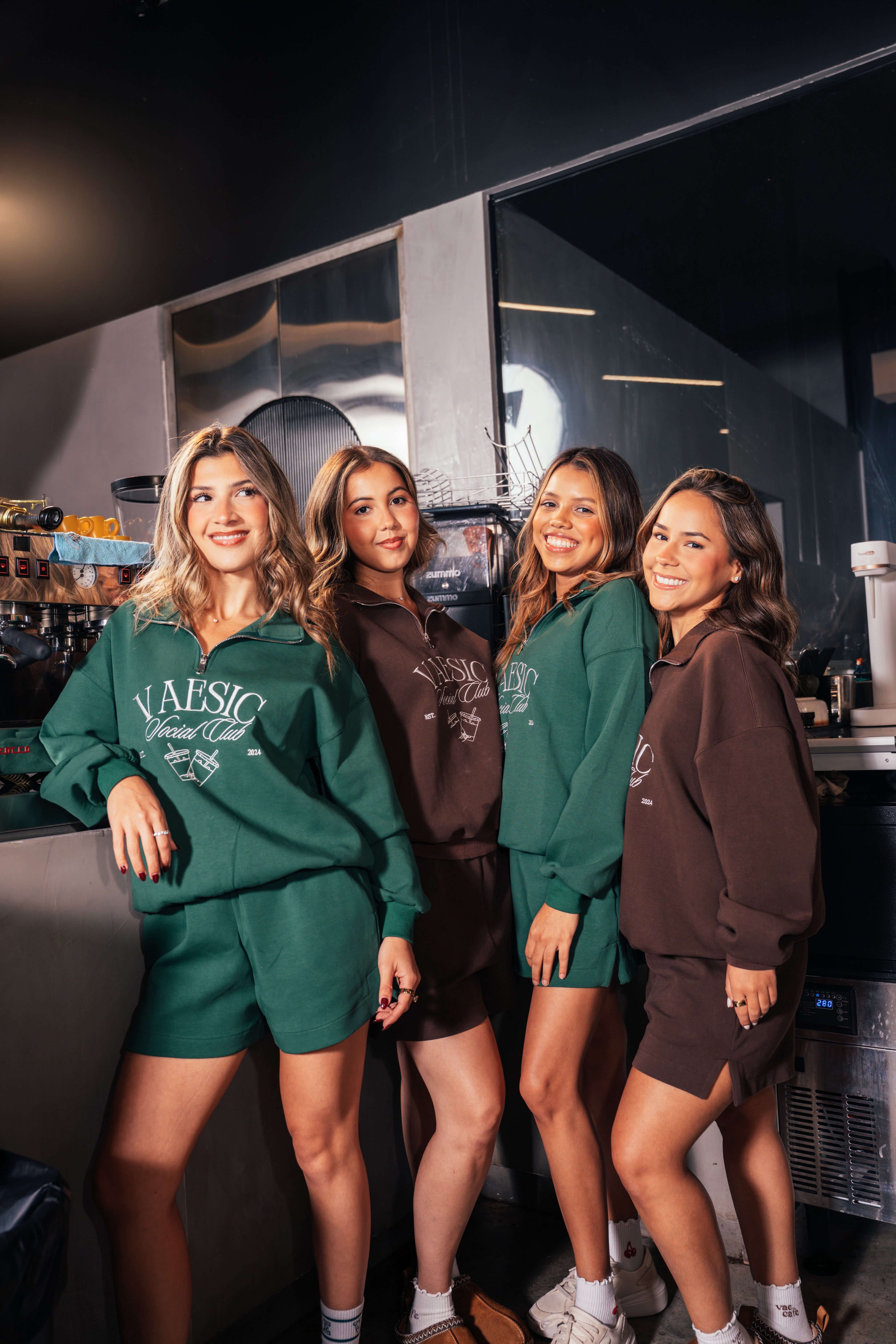 Espresso Half Zip